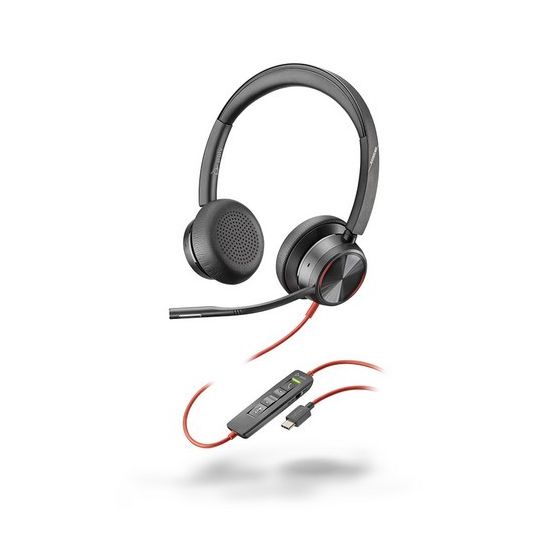 NEUF - Casque micro Poly Blackwire 8225-M filaire USB-C avec suppresseur de bruit actif