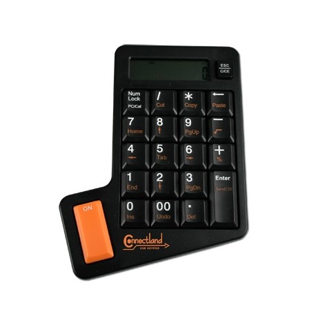 NEUF - Pavé numérique + calculatrice USB  Connectland LCD 10C-BK écran LCD