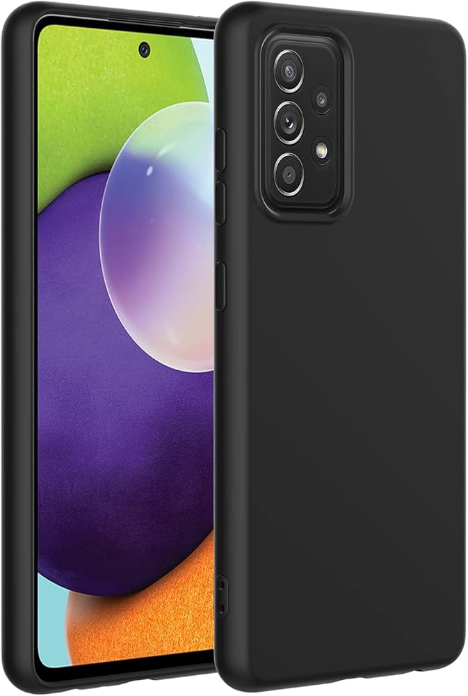 NEUF - Coque souple Galaxy A52 5G/ 4G / A52s 5G - Noir
