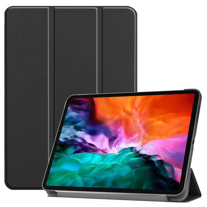 NEUF - Coque à rabat iPad Pro (2018,2020,2021) - Noir