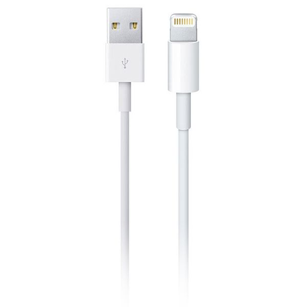 NEUF - Kit Lightning vers USB-A (câble, épingle) - Blanc