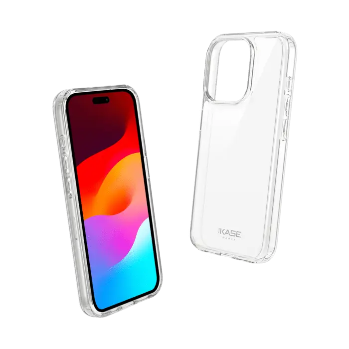 NEUF - Coque iPhone 15 Pro - Transparent