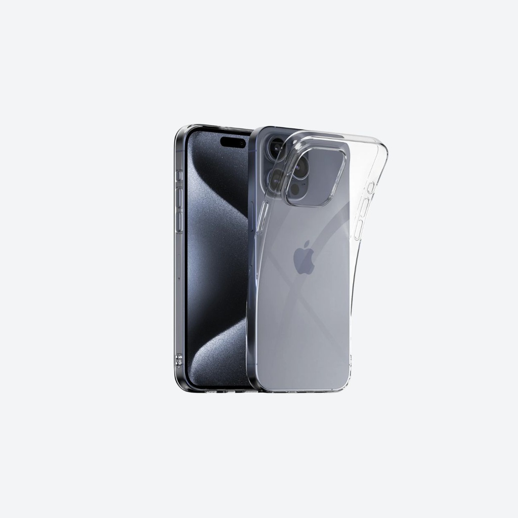 NEUF - Coque iPhone 15 Pro - Transparent