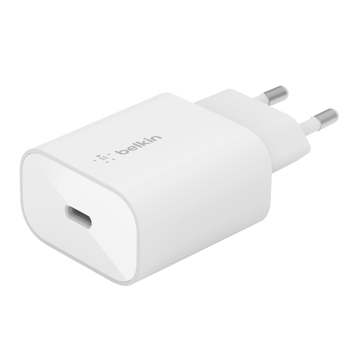 NEUF - Belkin BOOST CHARGE - Adaptateur secteur - Technologie PPS - 25 Watt - PD 3.1/PPS, Fast Charge (USB-C)