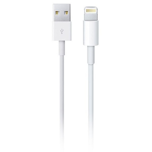 [NEU_00073] NEUF - Kit Lightning vers USB-A (câble, épingle) - Blanc