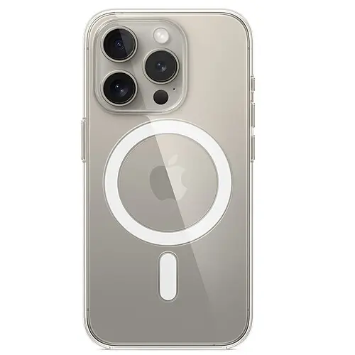 [NEU_00866] NEUF - Coque MagSafe iPhone 15 Pro - Transparent