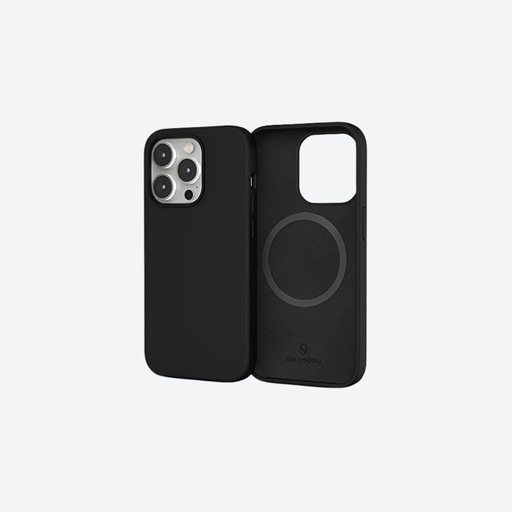 [NEU_01479] NEUF - Coque MagSafe iPhone 14 - Noir fumé