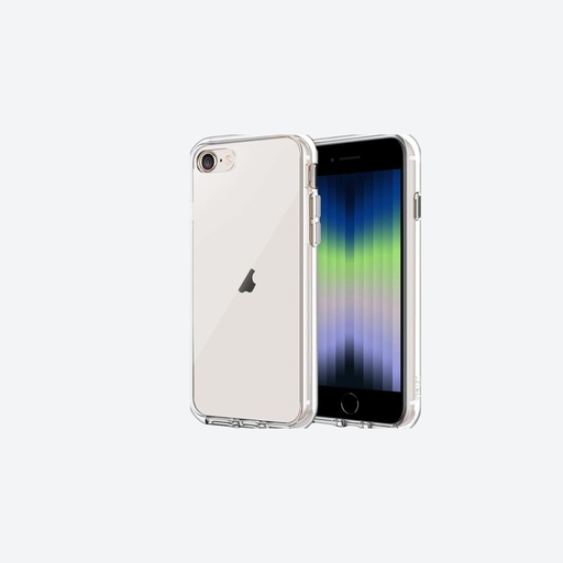 [NEU_01218] NEUF - Coque silicone iPhone SE2 / SE3 Big Corner - Transparente