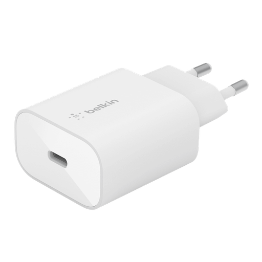 [NEU_01534] NEUF - Belkin BOOST CHARGE - Adaptateur secteur - Technologie PPS - 25 Watt - PD 3.1/PPS, Fast Charge (USB-C)