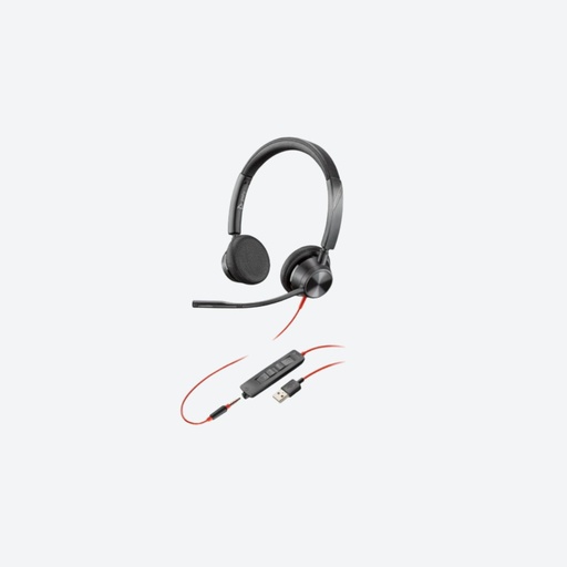 [NEU_00311] NEUF - Casque micro Poly Blackwire 3325 filaire USB-A P/N 213938-01