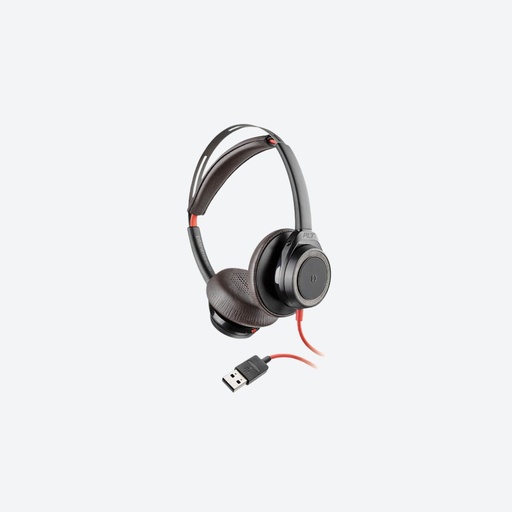 [NEU_00744] NEUF - Casque Blackwire plantronics BW7225 USB-C P/N 211145-01 - Noir