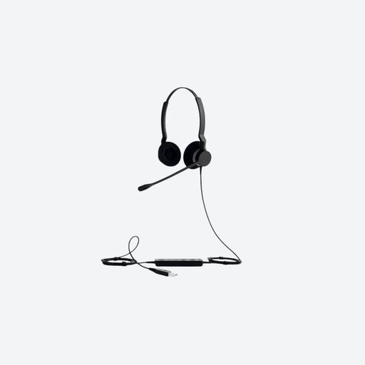 [NEU_00727] NEUF - Casque Jabra Biz 2300 connectique "Jabra" P/N 2309-820-104- Noir