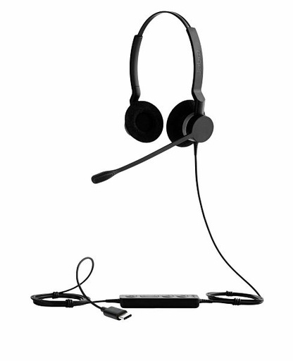 [NEU_00727] NEUF - Casque Jabra Biz 2300 connectique "Jabra" P/N 2309-820-104- Noir
