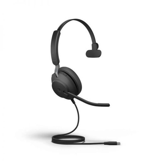 [NEU_00608] NEUF - Casque mono oreillette Jabra Evolve2 40 filaire USB-C SE P/N 24189-899-899
