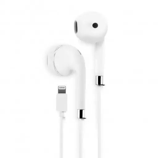 [RDD_80396] NEUF - Casque-Micro écouteur filaire intra-auriculaire / compatible avec les appareils apple équipés d'un connecteur Lightning