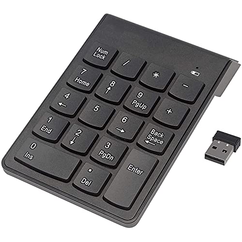 [NEU_01075] NEUF - Pavé numérique sans-Fil Numpad de 18 Touches avec Bluetooth Ultra-Mince
