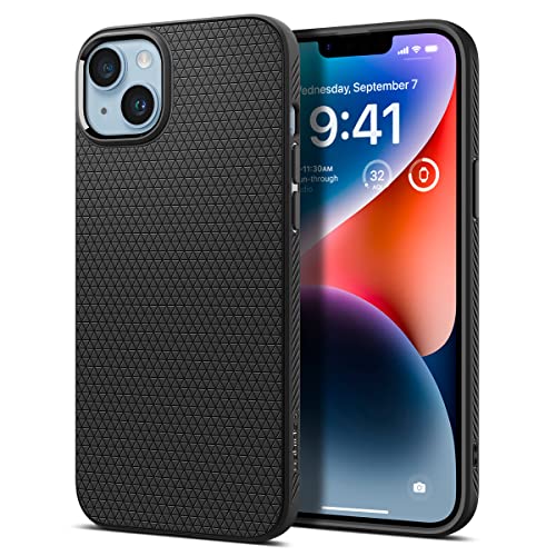 [NEU_00368] NEUF - Coque iPhone 14 Spigen Air Liquid - Noir