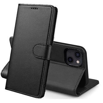 [NEU_00340] NEUF - Coque à rabat  iPhone 13 - Noir